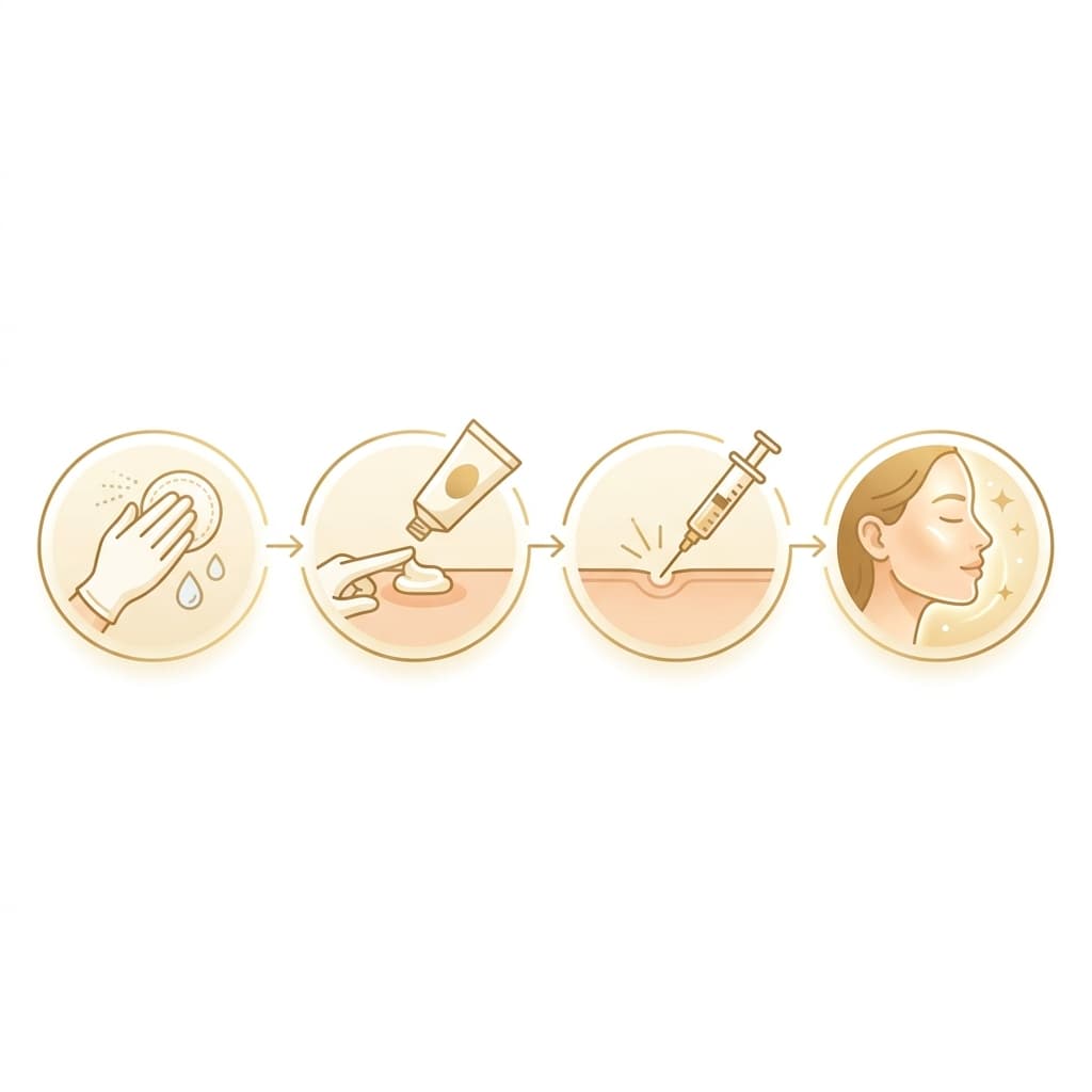 Procedure steps